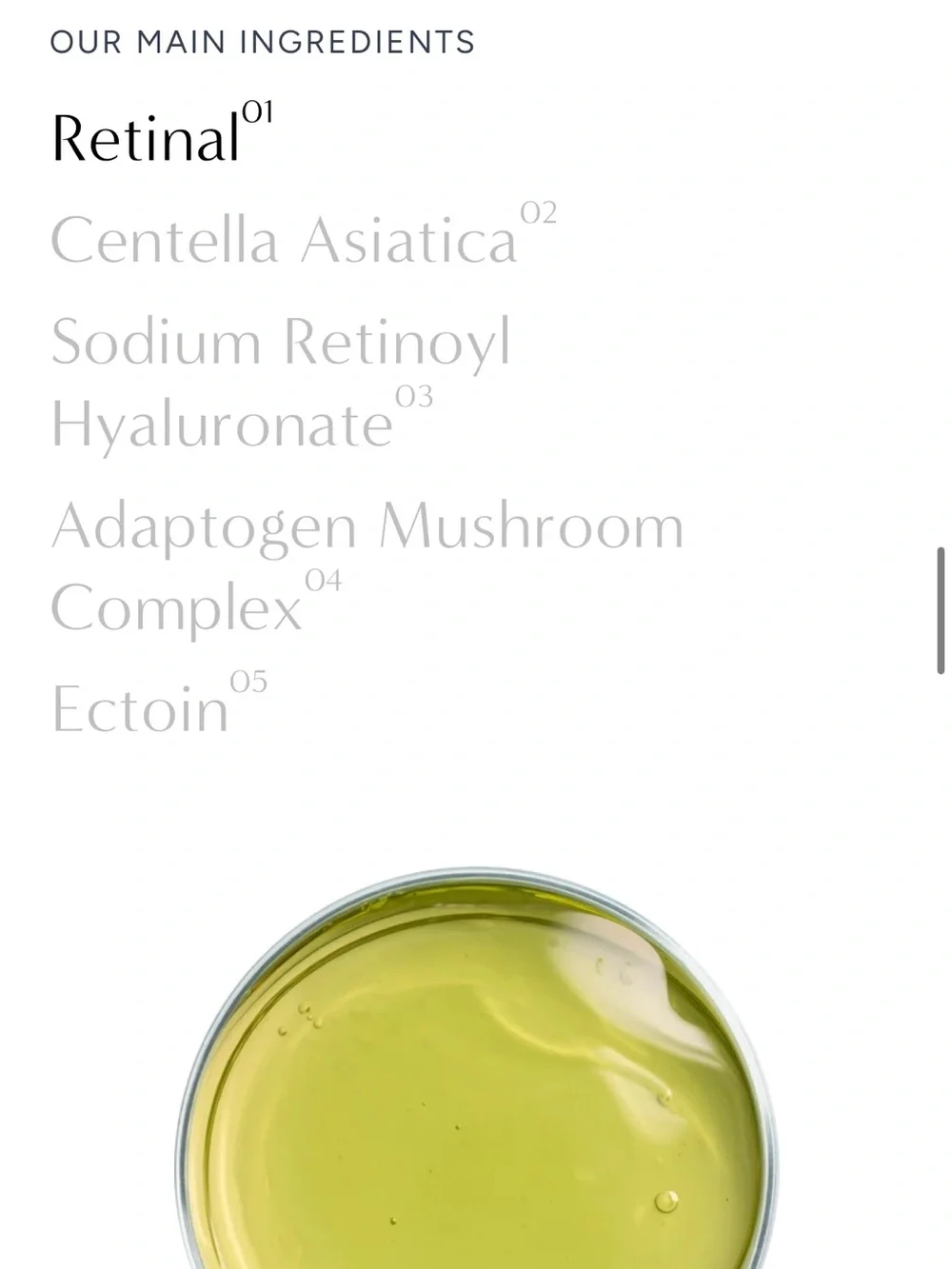 Hydrinity RetaXome Daily Retinal Hydrator Full Size 1oz 30mlAnti Aging Serum NIB